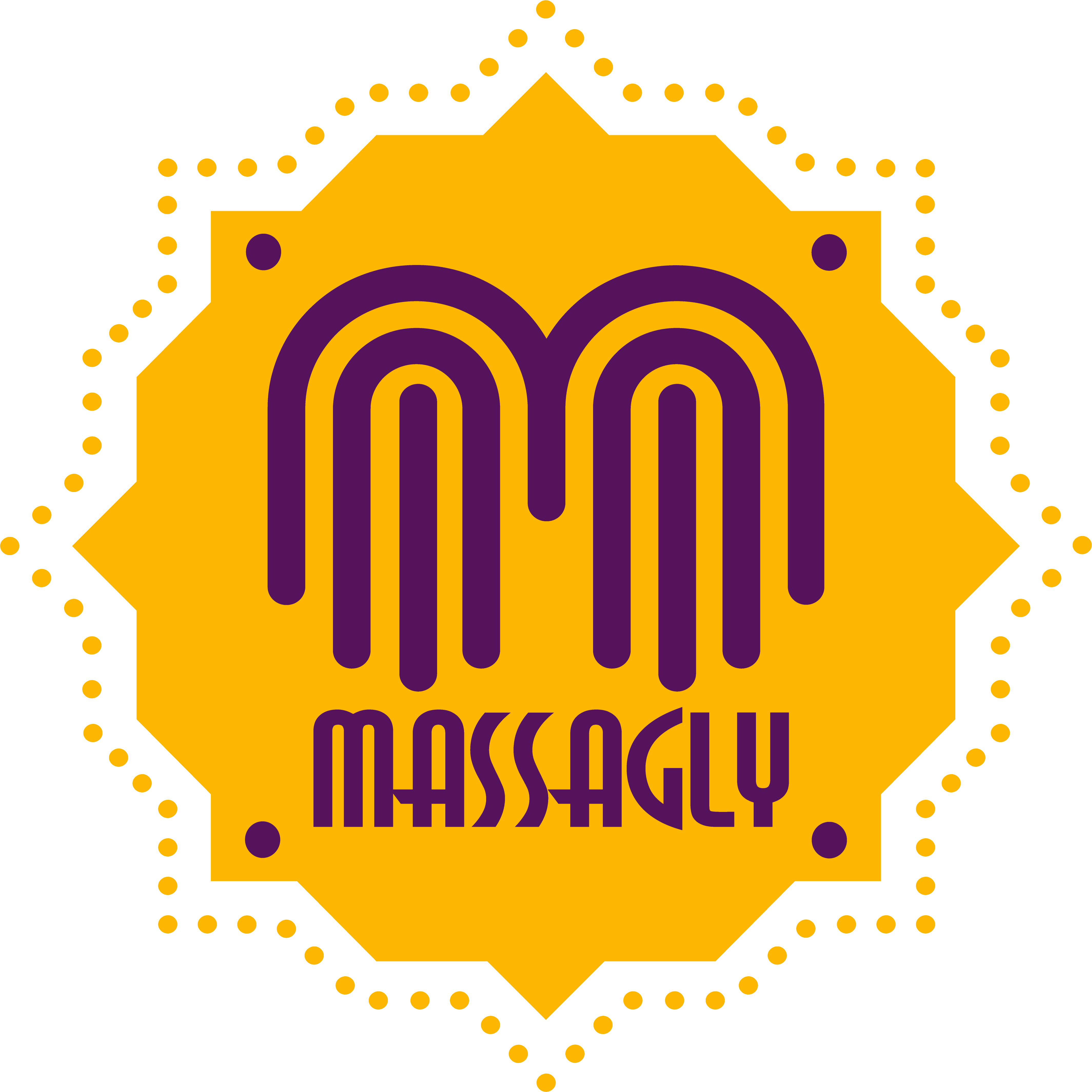 Massagly Holistico Logo